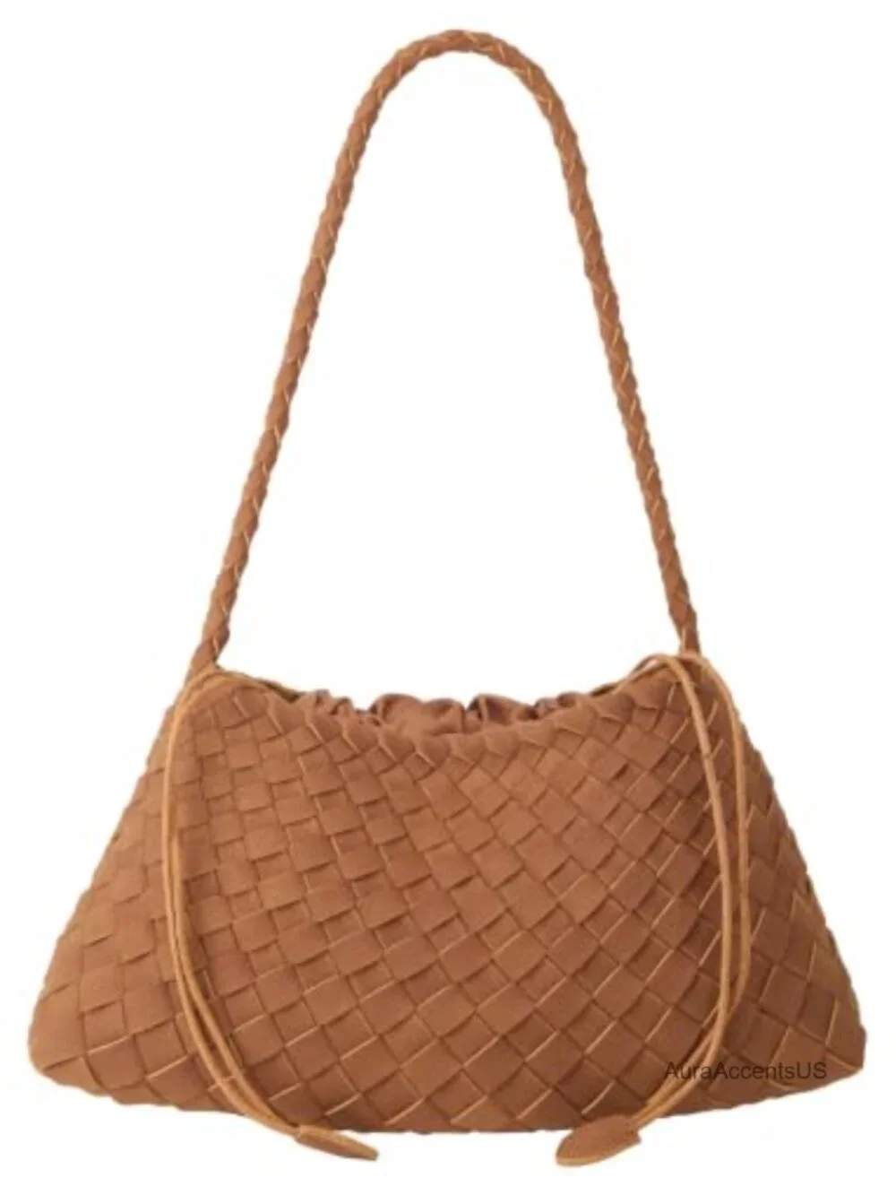 Women's Suede Hobo Bag Trendy Faux Leather Shoulder Purse Tote Handbag